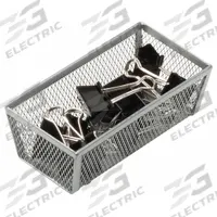 HONEY-CAN-DO Cutlery Tray: 1 Compartments, 6 in Overall Lg, 3 in Overall Wd, 2 in Overall Ht, Steel (MPN KCH-02158). Key specifications — Color: Silver; Brand: HONEY-CAN-DO; Material: Steel.