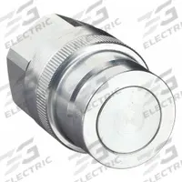 PARKER Hydraulic Quick Connect Hose Coupling: 1/4 in Coupling Size, Steel, Nitrile, Female UNF (MPN 71-3N4-4EF). Key specifications — Seal Material: Nitrile; Body Material: Steel; Brand: PARKER.