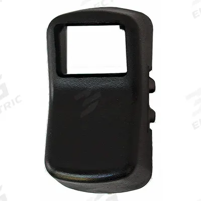 EATON Rocker Switch Cover: Single LED Face, Illuminated Rocker Switches, Black - Boots & Covers
