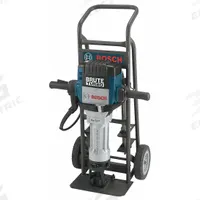 BOSCH Breaker Hammer Kit: Corded, T-Handle, 1 1/8 in Hex, 43 ft-lb, 1,000 bpm, 63.2 lb Wt, 120V AC (MPN BH2770VCD). Key specifications — attr113892: 120V AC; attr113880: 1; attr113860: BOSCH.
