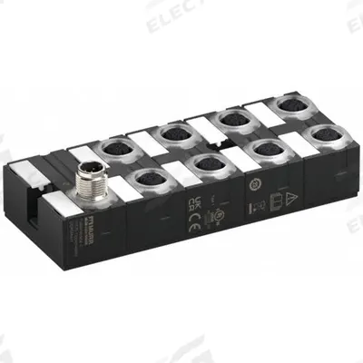 MURRELEKTRONIK IO-Link hub: 8 Output Ports, 5-Pole A-Coded M12 Female, 16 Digital Inputs - High-Power Class B IO-Link Hubs