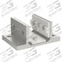 Linear Bearing: 15 Series, 2 13/16 in L x 4 in W x 1 7/8 in H, Silver, Double Flanged, High-Cycle (MPN 6535). Key specifications — Brand: 80/20; Housing Material: Aluminum; Finish: Anodized.