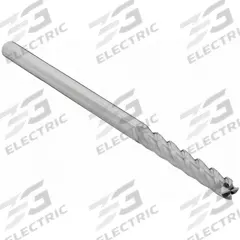 OSG Square End Mill: Carbide, 4 Flute, 5 mm Mill Dia, 32 mm LOC, 76 mm OAL (MPN 484-1968)