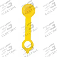 WESTWARD Grease Fitting Caps: Yellow, Plastic (MPN 52NZ41). Key specifications — Brand: WESTWARD; Features: Long; Material: Plastic.