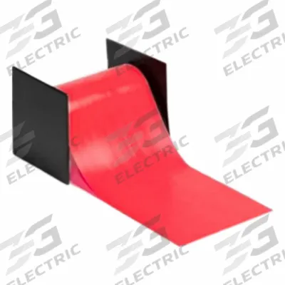 PROMAXIMA Exercise Resistance Band: Pink, 75 ft Overall Lg, Rubber, 4 in Band Dia - Resistance Tubing