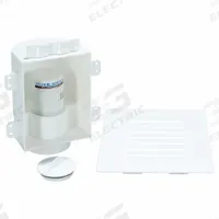 STUDOR Recessed Air Admittance Valve Boxes: Recessed Air Admittance Valve Boxes, 2 in Overall Dia (MPN 20381). Key specifications — Color: White; Connection Type: Solvent Weld; Material: Plastic; Brand: STUDOR.