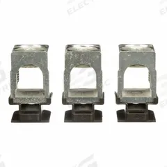 SQUARE D (3) Copper Mechanical Lug: (3) Copper Mechanical Lug, 600V AC, 250 A Amps, 3 PK (MPN CU250JD). Key specifications — For Use With: Powerpact(R) J Frame Circuit Breakers; Voltage: 600V AC; Includes: (3) Mechanical Lug; Brand: SQUARE D; Accessory Type: (3) Copper Mechanical Lug.