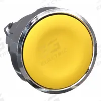 SCHNEIDER Flush Push Button: 22 mm Mounting Size, Metallic, Momentary (MPN ZB4BA5). Key specifications — Brand: SCHNEIDER; Action: Momentary; Series: XB4; Push Button Material Type: Metallic.