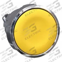 SCHNEIDER Flush Push Button: 22 mm Mounting Size, Metallic, Momentary (MPN ZB4BA5). Key specifications — Brand: SCHNEIDER; Action: Momentary; Series: XB4; Push Button Material Type: Metallic.