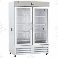 AMERICAN BIOTECH SUPPLY Chromatography Refrigerator: 49 cu ft, Upright, 1°C to 10°C, Swing Glass (MPN ABT-HC-CP-49-TS). Key specifications — Door Opening Style: Right; Color: White; Alarm Type: Door Ajar; Manufacturer Part Number: ABT-HC-CP-49-TS; Brand: AMERICAN BIOTECH SUPPLY; Product Type: Chromatography Refrigerator; Door Type: Swing Glass; Refrigerant Type: R-290.