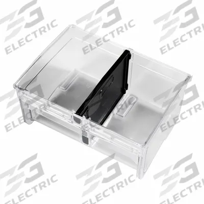 MILWAUKEE PACKOUT Large Bin: 7 5/16 in W x 3 13/16 in H x 5 5/16 in L, Polycarbonate - PACKOUT Bins