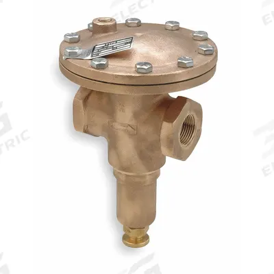 CASH VALVE Vacuum Pressure Regulator: Bronze, 2 in Inlet Connection Size, NPTF - Vacuum Release Valves