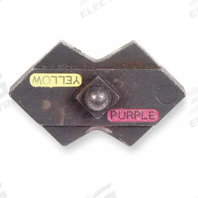THOMAS & BETTS Upper and Lower Crimping Die: 4/0 AWG to 250 kcmil Copper - Thomas & Betts Replacement Crimping Dies