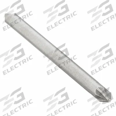 EAZYPOWER Tamper Resistant Pozidriv Screwdriver: Steel, #0 Tip Size, 5 in Shank Lg - Pozidriv Screwdrivers