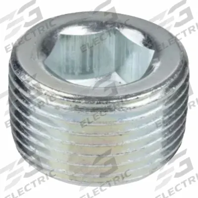 USA INDUSTRIALS Plug: Plug, 150 psi @ 72°F, 3/8 in, NPT Threaded - Low-Pressure Threaded Pipe Fittings with Thread Sealant