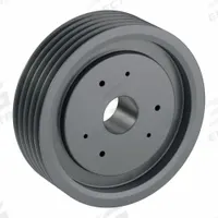 APPROVED VENDOR V-Belt Pulley: 8V2000, 5 Groove, 20 in OD, Bushed Bore, J, For 8V/8VX Belt Section (MPN 58V2000J). Key specifications — Pulley Industry Number: 8V2000; Pitch Diameter: 20 in (8V); For Belt Section (broad, with similar types): 8V or 8VX.