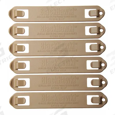 BLACKHAWK Speed Clips: Tan - Molle Adapters