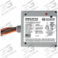 RIB Enclosed Pre-Wired Relay: 30 A Rating, DPST-NO, 0.50 in NPT (MPN RIB02P30). Key specifications — Nipple Size: 0.50 in NPT; Brand: RIB.