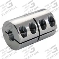 RULAND MANUFACTURING Rigid Shaft Coupling: 5/8 in Bore Dia 1, 5/8 in Bore Dia 2, Round, One-Piece (MPN CLX-10-10-A). Key specifications — attr870032: Round; attr870041: No; attr870034: RULAND MANUFACTURING; attr870070: Inch; attr925532: Same Bore Dimensions.