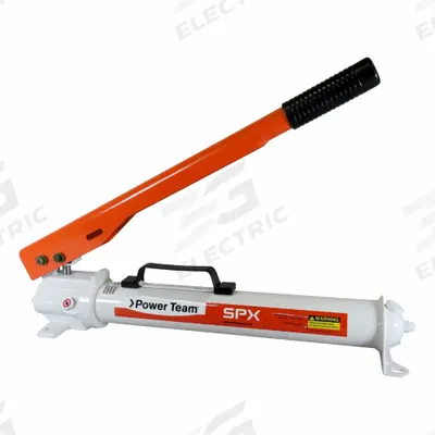 POWER TEAM Hydraulic Hand Pump: 2 Stages, Single Acting - Hand Pumps for Hydraulic Fluids
