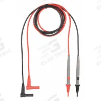 B&K PRECISION Test Leads: CAT II 1000V/CAT III 1000V/CAT IV 600V, Std Probe, Right Shrouded Plug (MPN TL37). Key specifications — Brand: B&K PRECISION.