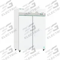 COREPOINT SCIENTIFIC Refrigerator: Upright, 49 cu ft, -35°C to -15°C, Auto/Cycle Defrost Method (MPN NSBF492WSWCR-0). Key specifications — Brand: COREPOINT SCIENTIFIC; Door Hinge: Left and Right.