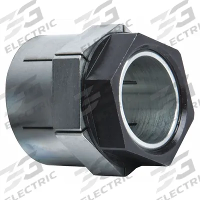 CLIMAX METAL PRODUCTS Keyless Bushing: For 1 3/8 in Shaft Dia, 2 3/8 in OD - Single-Nut Locking Assembly Keyless Bushings