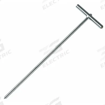 FLUKE Earth Stake: 12 in Stake/Grounding Rod Lg - Stake Kits