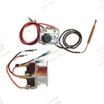 Dayton Electric Wall & Ceiling Heater Thermostat: Unit Mount, 60° to 120°F, 24 to 277V AC - Thermostats for Electric Wall & Ceiling Heaters