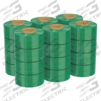 APPROVED VENDOR Stretch Wrap Film: 80 ga Gauge, 2 in Overall Wd, 1,000 ft Overall Lg, 1-Side, 24 PK (MPN 15A965). Key specifications — Brand: APPROVED VENDOR; Color: Light Green.