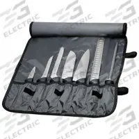 MERCER CUTLERY Knife Set: 7 Implements, Steel, 11 in Blade Lg, NSF Certified (MPN M21820)