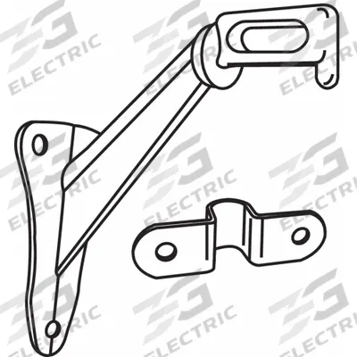 APPROVED VENDOR Handrail Bracket (MPN 900-9669CH). Key specifications — Brand: APPROVED VENDOR. - No Web Parent