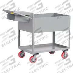 LITTLE GIANT Utility Cart: 3,600 lb, 2 Shelves, 64 in L x 24 in W x 43 in H Overall Dim, Flat (MPN DS2448X126PYWSP). Key specifications — Caster Wheel/Tread Material: Polyurethane; Brand: LITTLE GIANT; Caster/Wheel Configuration: (2) Swivel.