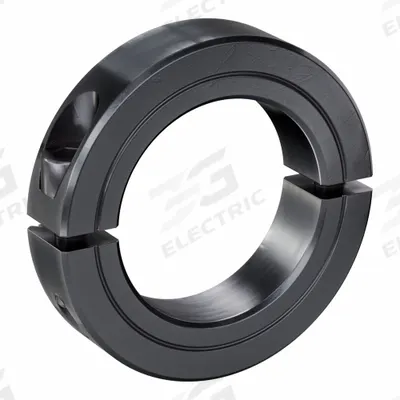RULAND MANUFACTURING Shaft Collar: 2-Piece, Inch, Round, Clamp-On, 1 15/16 in Bore Dia - Steel Shaft Collars