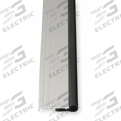 PEMKO Door Weatherstripping: Bulb Insert, 7 ft Lg, 1 3/16 in Wd - Metal Leaf Weatherstripping