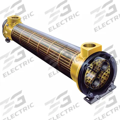 STANDARD XCHANGE Heat Exchanger: 1,350,000 BtuH Water Heat Dissipation, 57 gpm - Straight-Tube Heat Exchangers