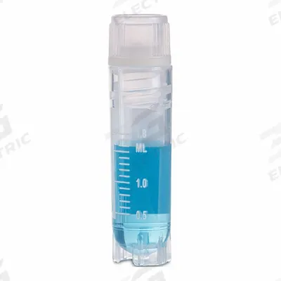 APPROVED VENDOR Cryogenic Vial: Cryogenic, Polypropylene, 2 mL, 12.2 mm Body Dia, Sterile - Plastic Cryogenic Vials