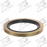 Bonded Sealing Washer: 1 1/4 in Screw Sz, Cadmium-Plated, Steel, Buna-N Seal, 1.69 in Inside Dia (MPN 9500-20). Key specifications — Brand: ADAPTALL; Compatible Product Type: Pipe Thread; Product Type: Sealing Washer; System of Measurement: Inch; X-Ray Detection: X-Ray Detectable; Seal Material: Buna-N; Seal Material Color: Gold/Silver; FDA Approval: Not FDA Approved.