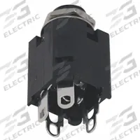CREST HEALTHCARE SUPPLY Insulated Jack: Compatible with Phone Plug, PVC, N-113B. Key specifications — Manufacturer Part Number: N-113B; Color: Black; Brand: CREST HEALTHCARE SUPPLY; Call Station Type: Insulated Jack; Material: PVC; Compatible Product Type: Phone Plug; Part Type: Jacks, Controllers & Plugs.
