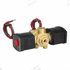 REDHAT Solenoid Valve: 4-Way, 1/4 in Pipe Size, 120V AC, Explosion Proof/Watertight, High Flow (MPN EF8342G020120/60DA). Key specifications — Pipe Size: 1/4 in; Voltage: 120V AC; Brand: REDHAT; Coil Enclosure: Watertight.