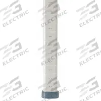METRO Shelving Post: 73 3/16 in x 1 3/4 in, Taupe, Polymer (MPN MX74UP). Key specifications — Material: Polymer; Color: Taupe; Brand: METRO.