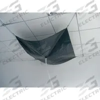 APPROVED VENDOR Leak Diverter Tarp: 12 ft Lg, 12 ft Wd, Polyethylene, Black/Silver (MPN 10C885). Key specifications — Diverter Material: Polyethylene; Diverter Color: Silver; Leak Diverter Mounting Style: Straps; Brand: APPROVED VENDOR.