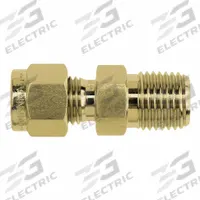 BRENNAN INDUSTRIES Compression Fitting Adapter: 3/8 in OD x 1/8 in Pipe Size, Tube x MNPT, Brass (MPN N2404-06-02-B). Key specifications — Compatible Fitting Brands: Hy-Lok; Brand: BRENNAN INDUSTRIES; Series: N2404.