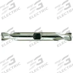 YG-1 Square End Mill: High Speed Steel, Double End, 2 Flute, 1/2" Mill Dia, 13/16" LOC, 3-3/4" OAL (MPN 11071)