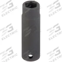 WESTWARD Impact Socket: 1/2 in Drive Size, Metric, 19 mm Socket Size, 6-Point, Deep, No Thin Wall (MPN 4LXK5). Key specifications — attr1215501: WESTWARD; attr1215515: Manganese Phosphate; attr1215518: 19 mm.