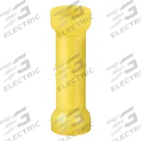 STA-KON Butt Splice Connector: Yellow, Nylon, For Wire Size 4 AWG – 4 AWG, 600 V, Pack Qty 15 (MPN 2RF4). Key specifications — Brand: STA-KON.