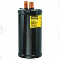 VIRGINIA Suction Line Accumulator: 7/8 in Sweat, 7.25 lb Capacity, 11.31 in Ht, 5 in Dia (MPN VPA58117SRD ACCUMULATOR). Key specifications — Shell Material: Steel; Connection Material: Copper; Brand: VIRGINIA; Metering Orifice: Yes.