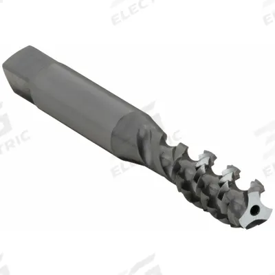 OSG Spiral Flute Tap: 7/16"-14 UNC, 2B, 3 Flute, Bottoming Chamfer - General Purpose Spiral-Flute Taps