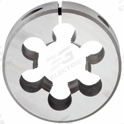 APPROVED VENDOR Round Threading Die: M30x1.5 Metric, 2 1/2 in OD, Adj, High Speed Steel (MPN 10T920) - Adjustable Round Threading Dies