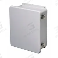 WIEGMANN Enclosure: Fiberglass, 8 in x 8 in x 4 in, NEMA 1/12/3R/4X/6P, Hinged, Solid Cover (MPN HW-J80804CHTL). Key specifications — Brand: WIEGMANN; Knockouts: Not Included.